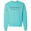 Tiffany Co crew neck sweatshirt