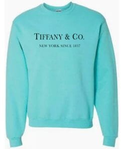 Tiffany crew neck sweatshirt