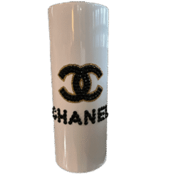 chanel tumbler gold