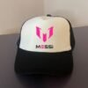 Messi pink hat