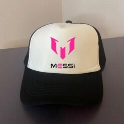 Messi pink hat