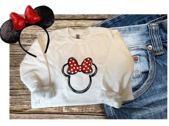 Minnie Mouse outline