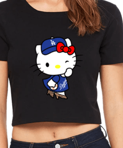 hello kitty crop dodgers