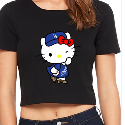 hello kitty crop dodgers