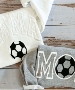 soccer mom puff sweatshirt
