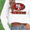 49ers crop sweatshirt