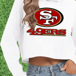 49ers crop sweatshirt