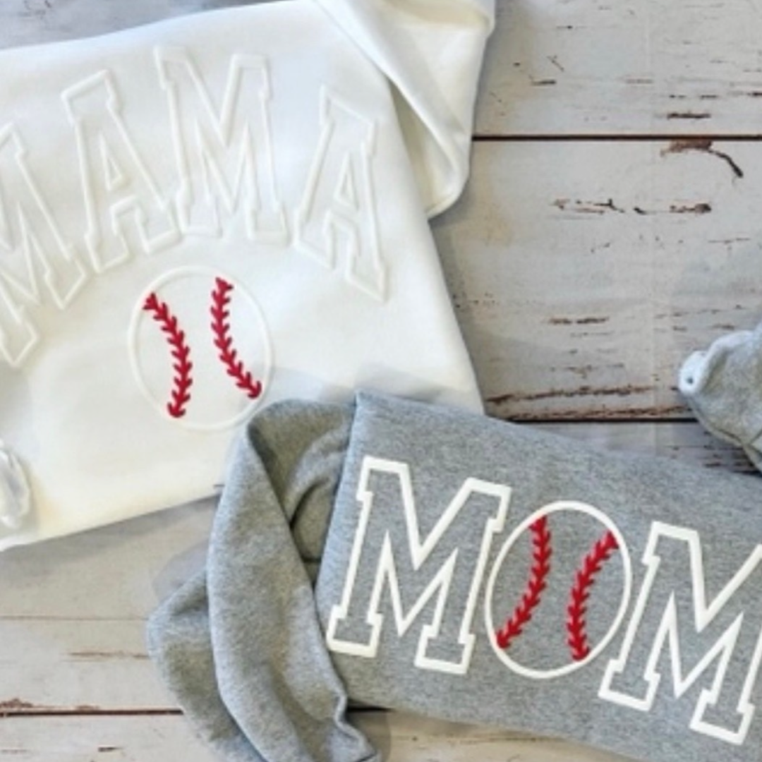 Baseball Mom puff