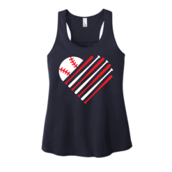 Navy baseball heart tank