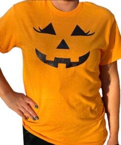 Glitter pumpkin shirt