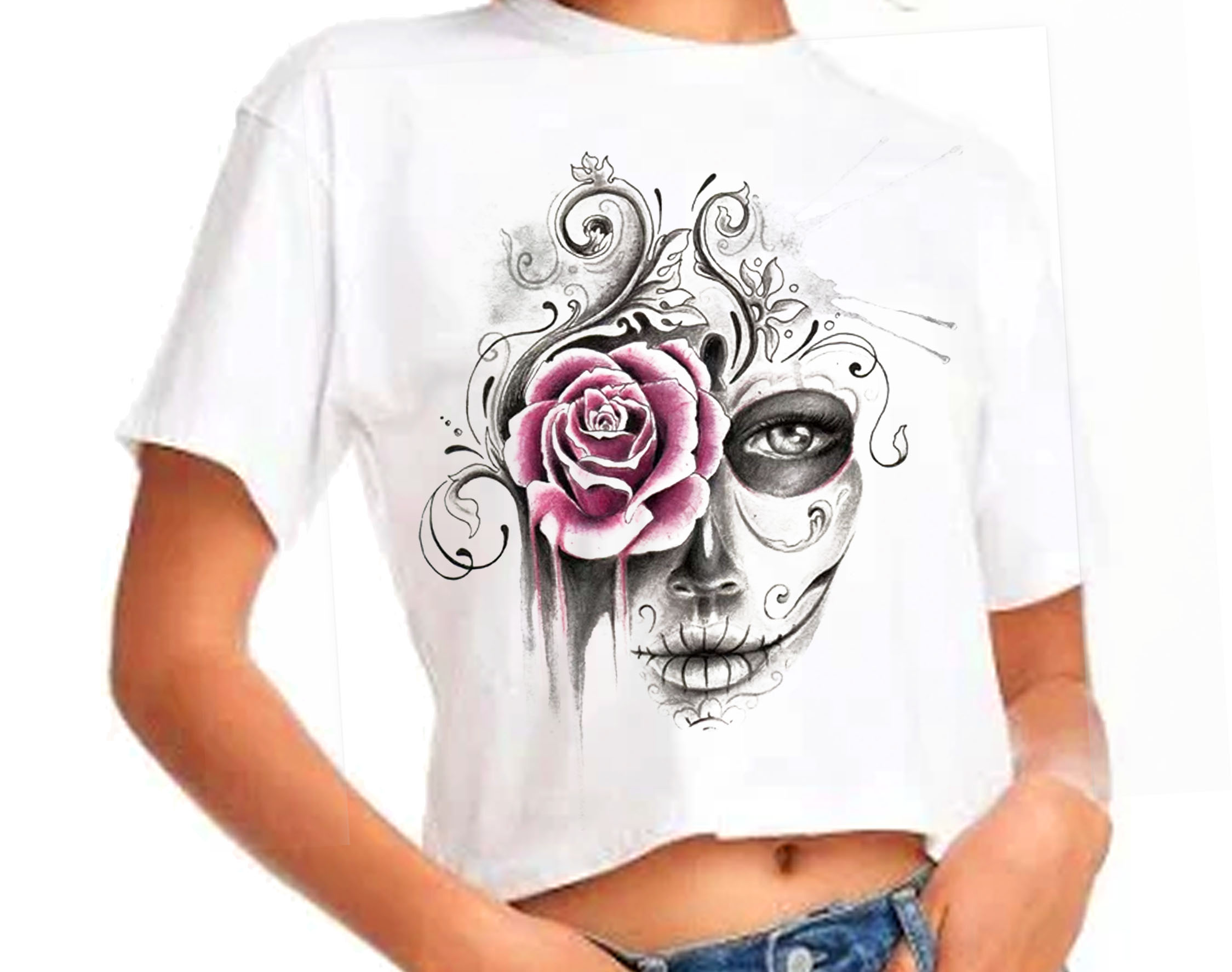 Sugar Skull rose