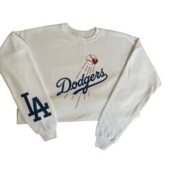Alternative view of Dodger Heart crewneck