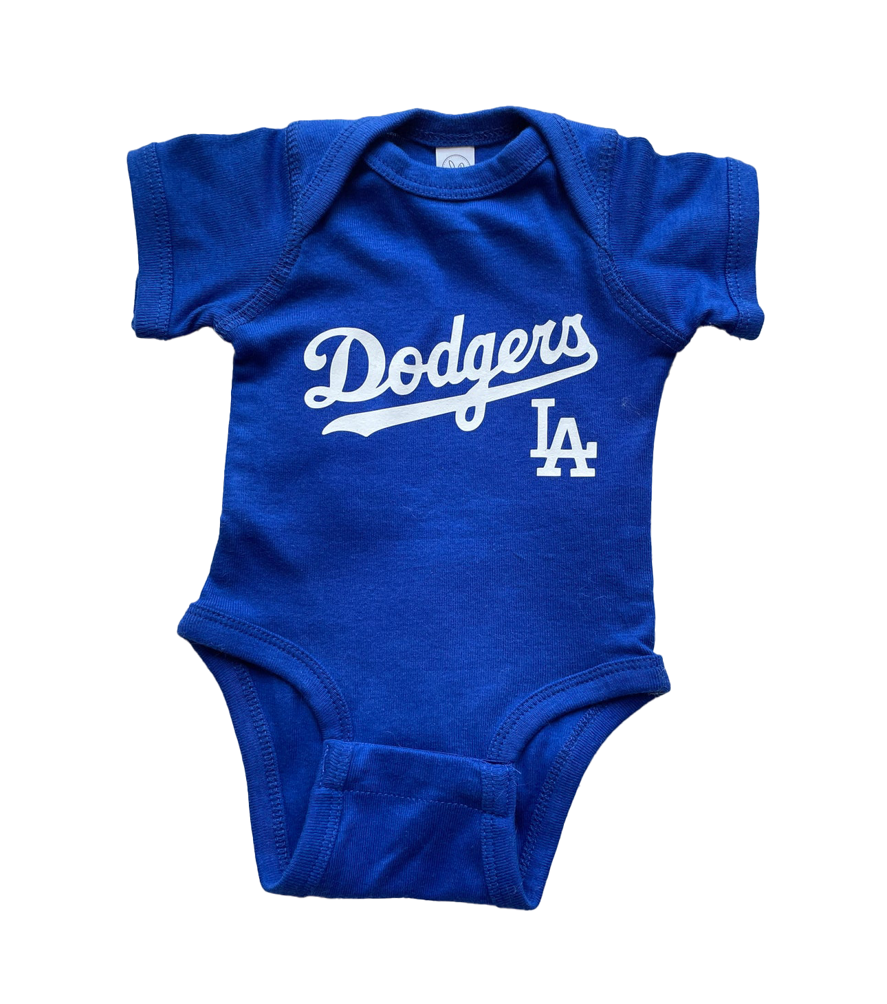 LA Dodger fan onesie