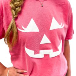 pink pumpkin shirt