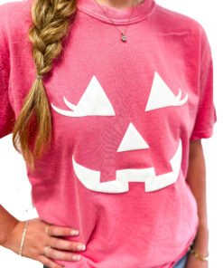 pink pumpkin shirt