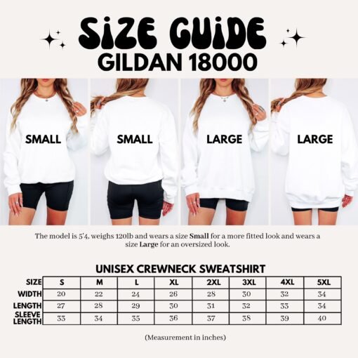 gilden size guide