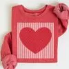 Retro Valentines Heart Sweatshirt, Cute Love Sweatshirt