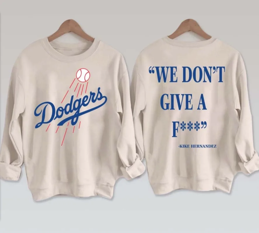Dodger sweatshirt kike hernandez