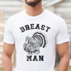 Alternative view of Funny Thanksgiving Shirt Breast unisex tee