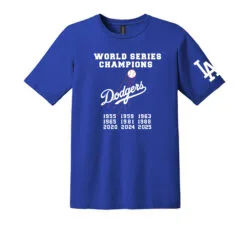 dodgers world series shirt