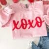 xoxo valentines sweatshirt